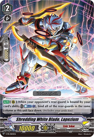 Shredding White Blade, Lapezium (V-PR/0104EN) [V Promo Cards]
