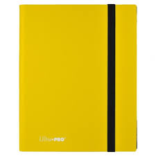Ultra Pro - Eclipse Lemon Yellow - 9 Pocket Binder