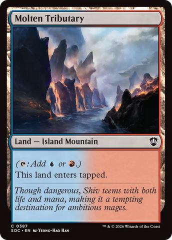 Molten Tributary [Secrets of Strixhaven Commander]