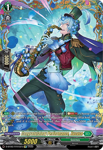 Congratulatory Performance, Sucuse (D-BT06/FFR15EN) [Blazing Dragon Reborn]