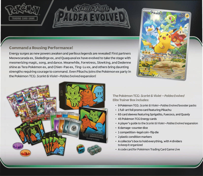 Pokémon - Scarlet & Violet: Paldea Evolved - Elite Trainer Box