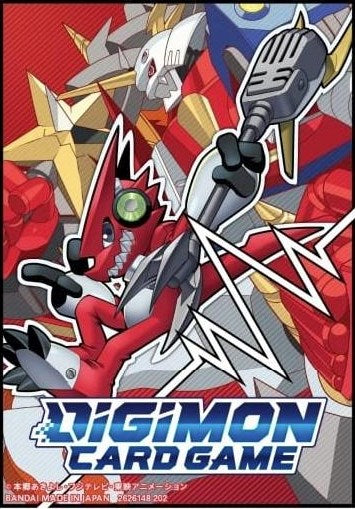 Digimon - Shoutmon & OmegaShoutmon - Official Card Sleeves 60CT