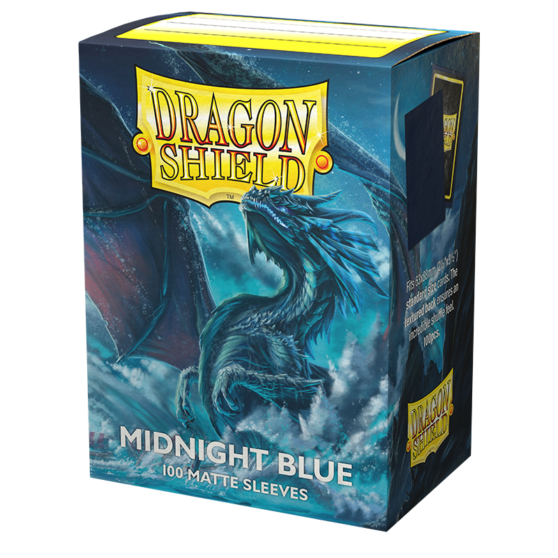 Dragon Shield - Standard Matte Sleeves - Midnight Blue (100)