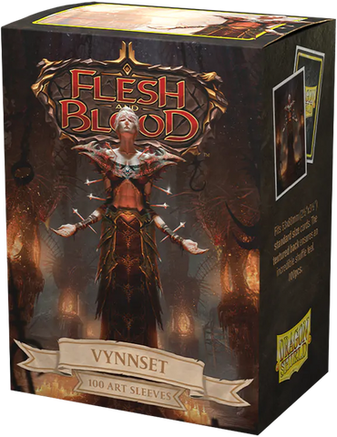 Dragon Shield - Standard Matte Flesh And Blood Art Sleeves - Vynnset (100)