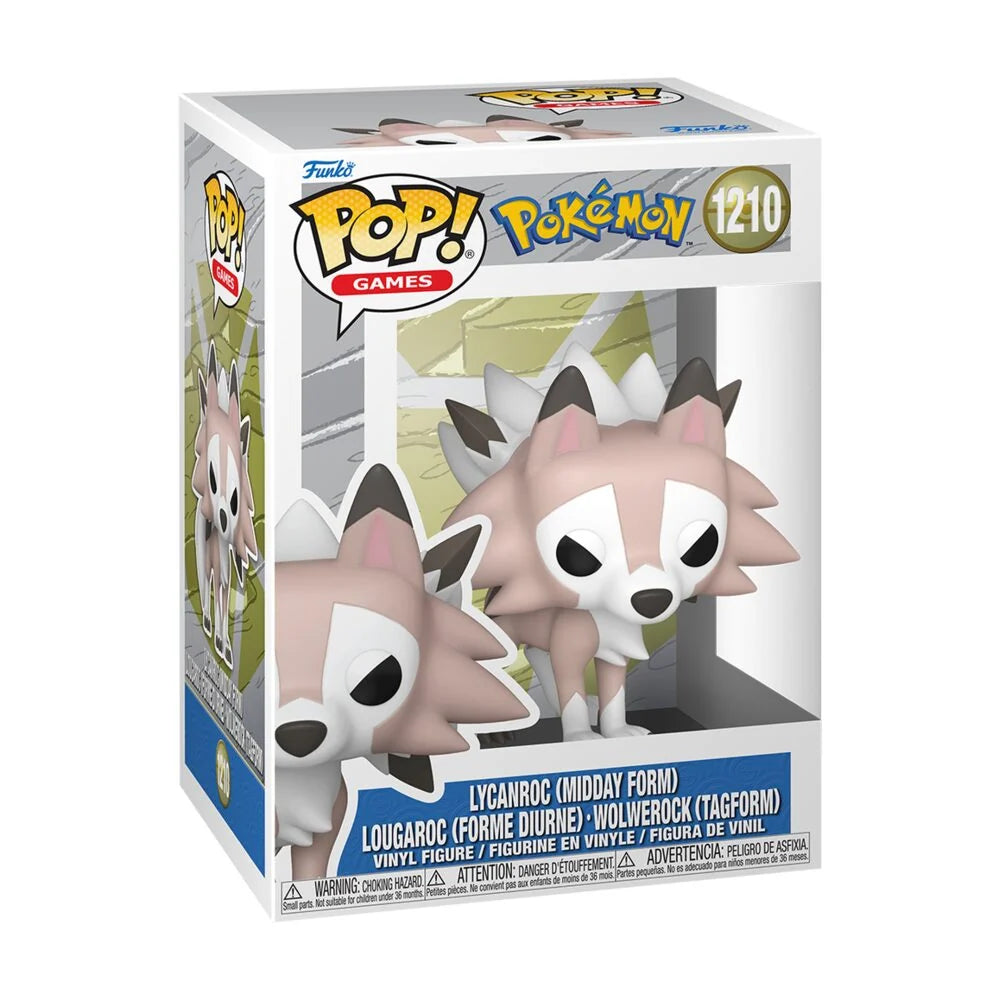 Pokémon - Lycanroc (Day) - Funko Pop!