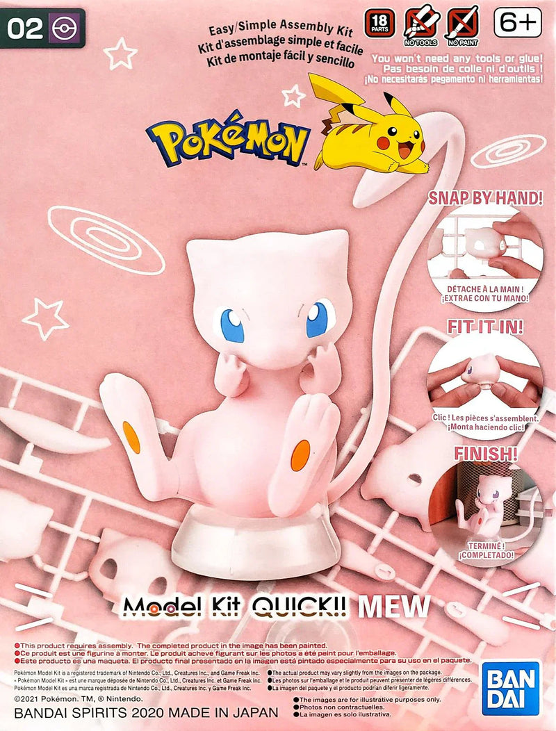Pokémon - Mew - Model Kit Quick!!