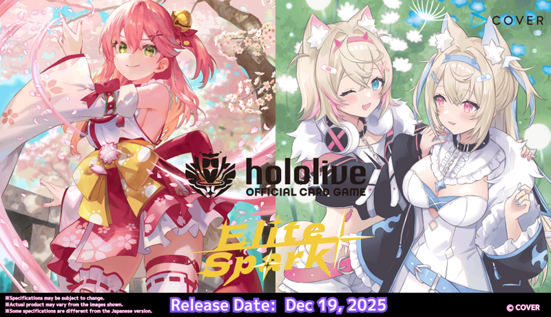 *Pre-Order* Hololive CG - Elite Spark - Booster Box