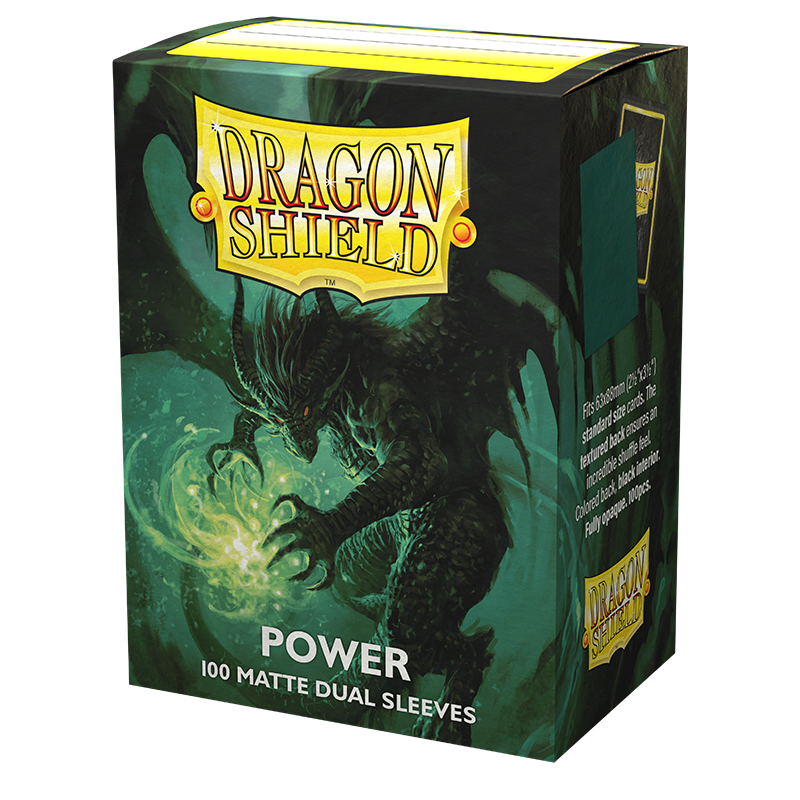 Dragon Shield - Standard Matte Dual Sleeves - Power (100)