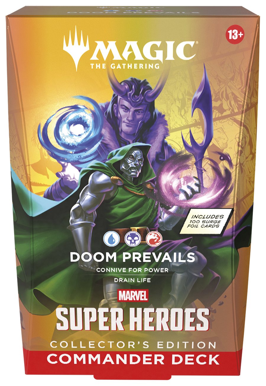Magic The Gathering - Marvel Super Heroes Doom Prevails - Commander Deck Collectors Edition