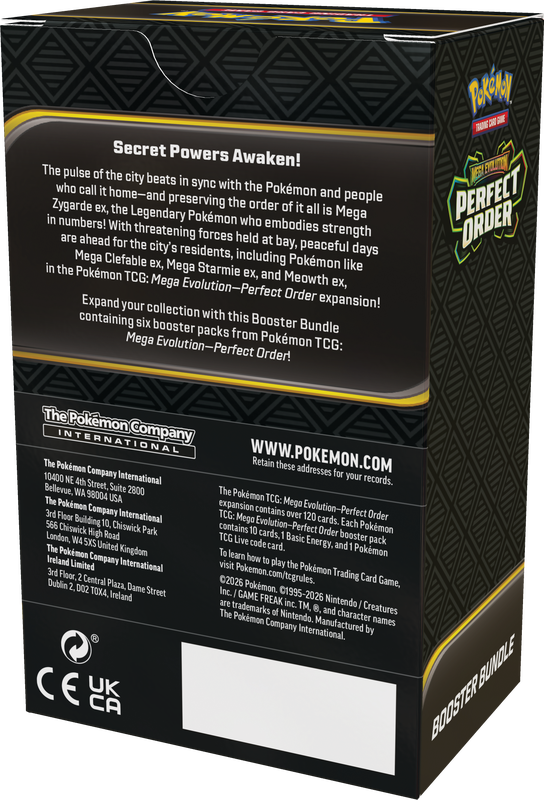 Pokémon - Perfect Order - Booster Bundle