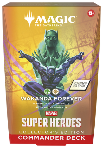 Magic The Gathering - Marvel Super Heroes  - Commander Deck Collectors Edition