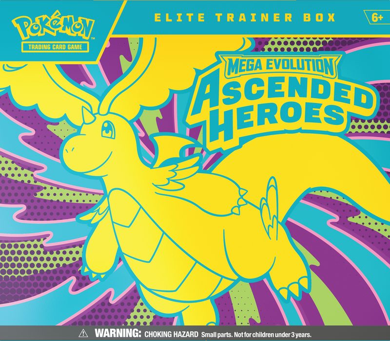 *Pre-Order* Pokémon - Mega Evolution: Ascended Heroes - Elite Trainer Box