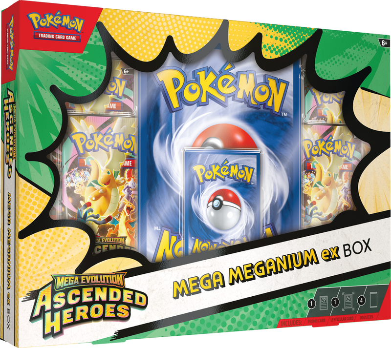 Pokémon - Mega Evolution: Ascended Heroes - Mega Meganium ex Box