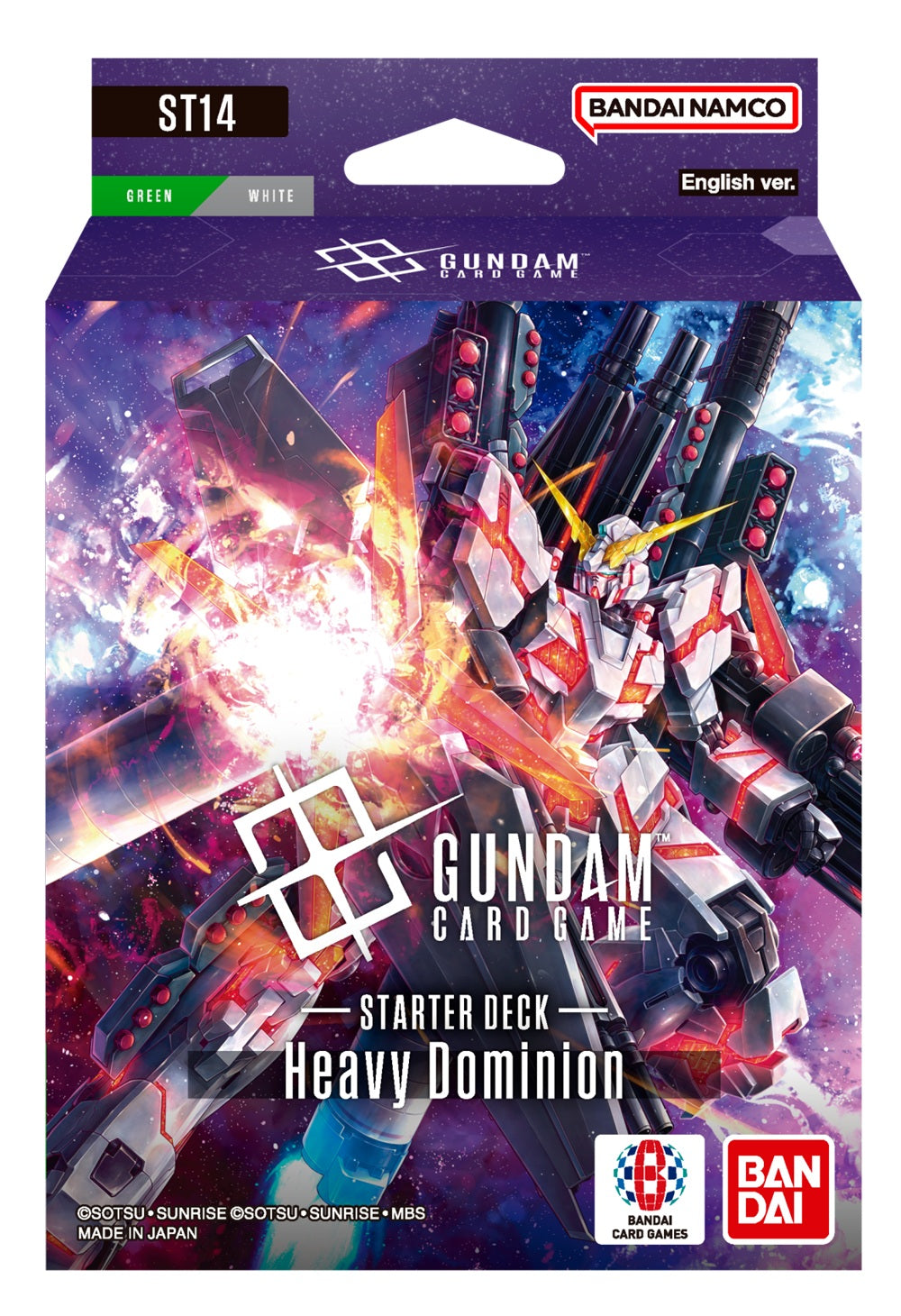 Gundam Card Game - Heavy Dominion ST14 - Starter Deck