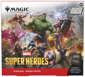 Magic The Gathering - Marvel Super Heroes - Heroes United Scene Box
