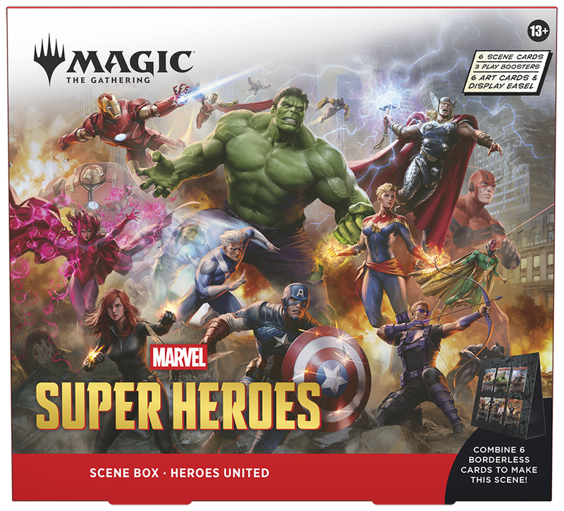 Magic The Gathering - Marvel Super Heroes - Villains Unleashed Scene Box
