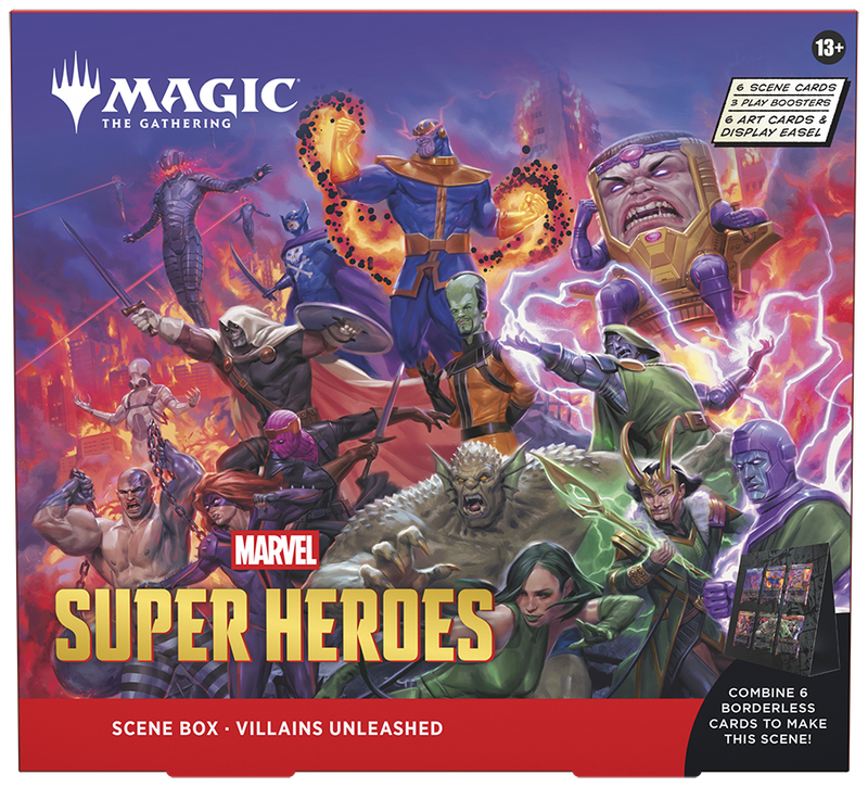 Magic The Gathering - Marvel Super Heroes - Villains Unleashed Scene Box