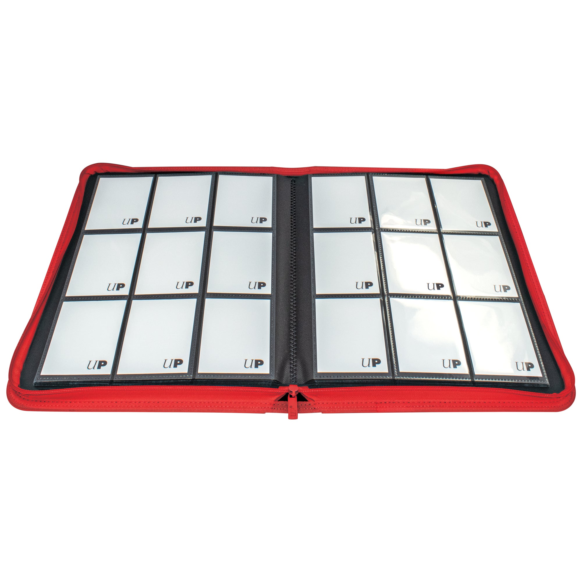 Ultra Pro - Red - 9 Pocket Zippered Binder (360)