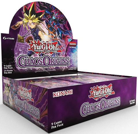 Yu-Gi-Oh! - Chaos Origins - 1st Edition - Booster Box