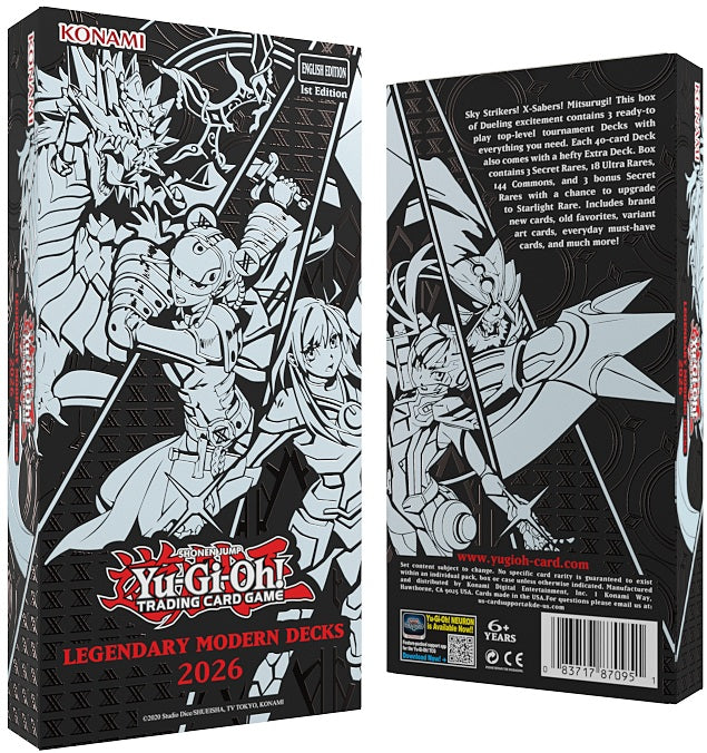 Yu-Gi-Oh! - Legendary Modern Decks 2026 - Legendary Decks