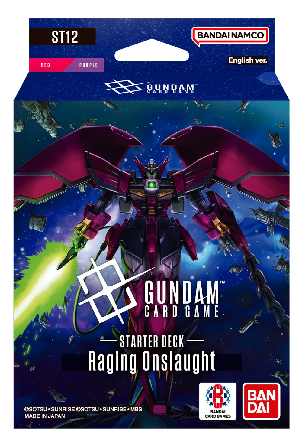 Gundam Card Game - Raging Onslaught ST12 - Starter Deck
