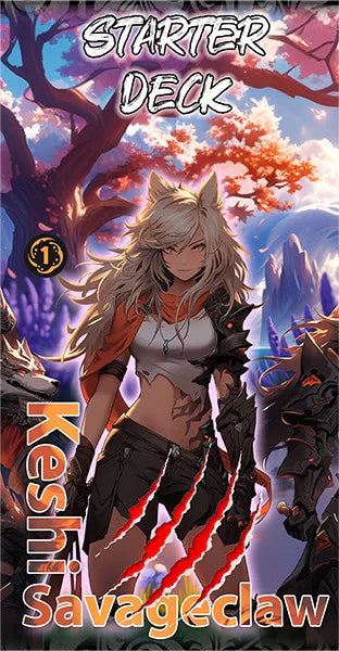 Soul Masters - Keshi Savageclaw - Starter Deck (1st Edition)