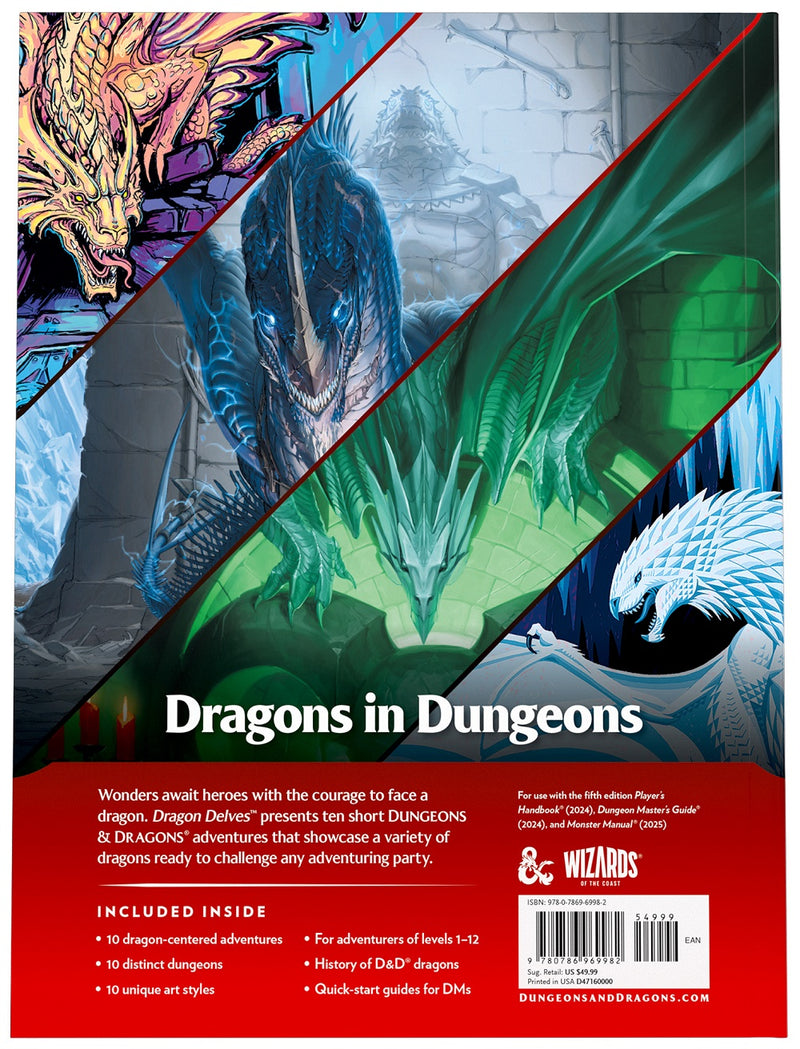 Dungeons & Dragons - Dragon Delves - Adventure Athnology Book