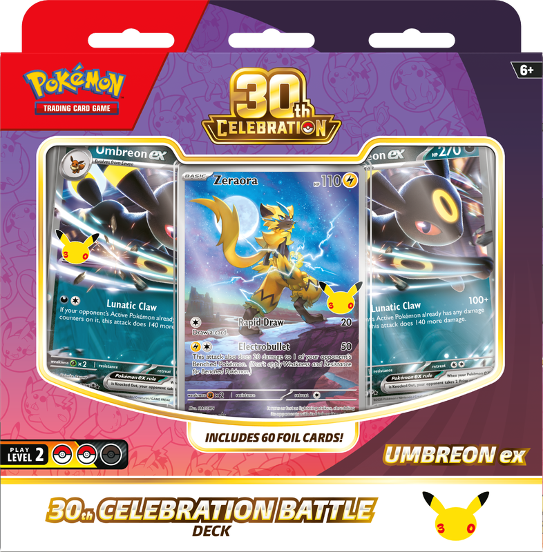 *Pre-Order* Pokémon - 30th Celebration - Umbreon Ex Battle Deck