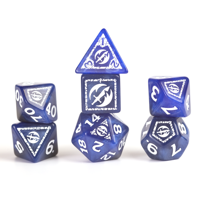Dungeons & Dragons - Adventure Dice Fighter - Blue