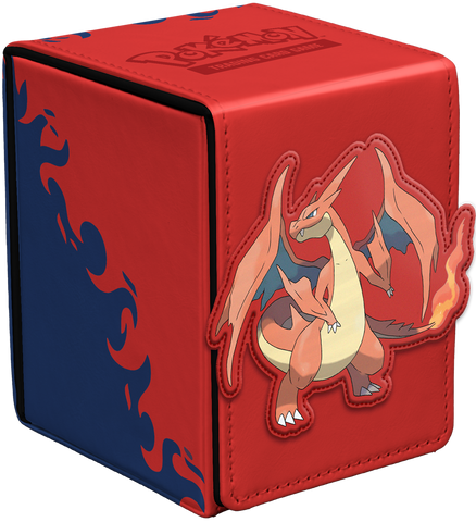 Ultra Pro - Pokemon - Mega Charizard - Alcove Flip Deck Box (Choose Your Design)