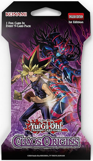 Yu-Gi-Oh! - Chaos Origins - 1st Edition - Sleeved Booster Pack