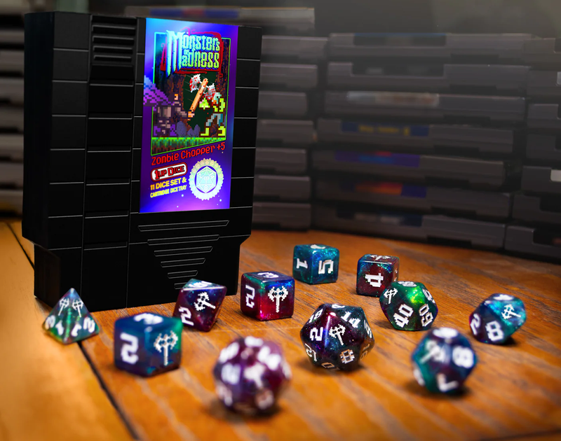 1UP Dice - Zombie Chopper - Polyhedral Dice Set