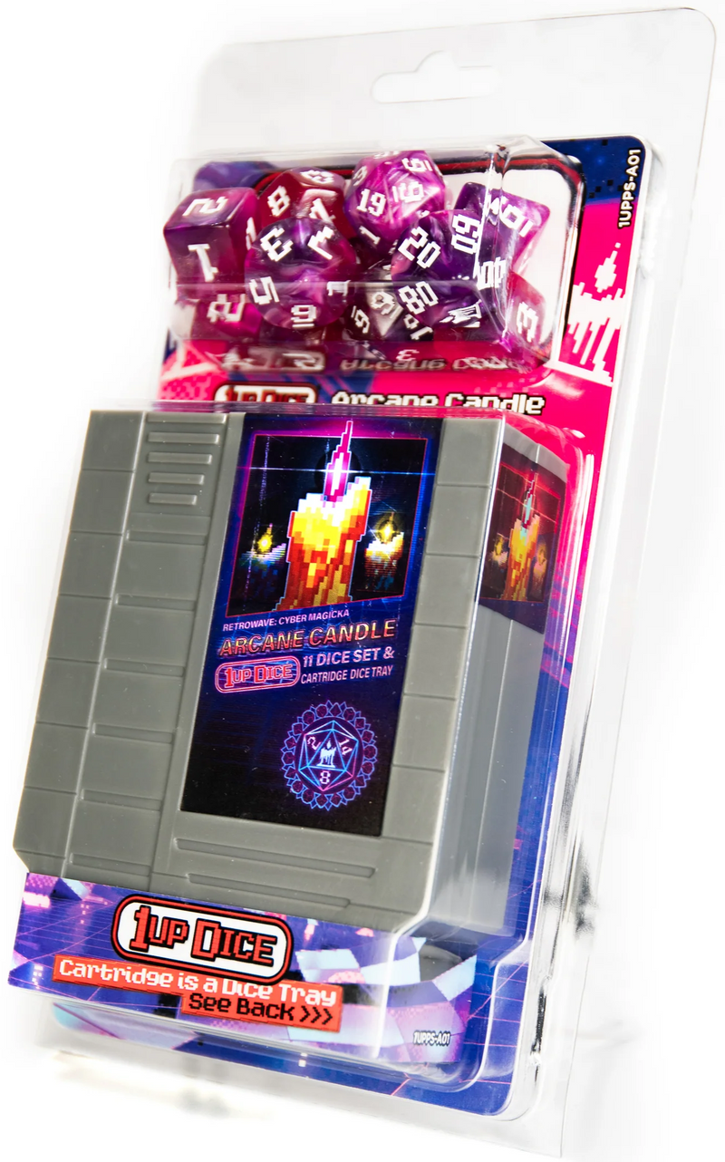 1UP Dice - Arcane Candle - Polyhedral Dice Set