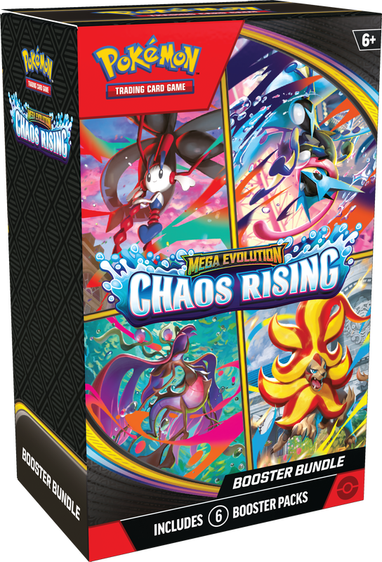 Pokémon - Mega Evolution: Chaos Rising - Booster Bundle