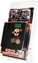 1UP Dice - Cackling Blood Skull - Polyhedral Dice Set