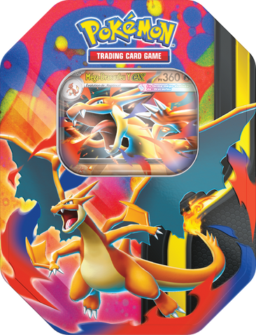 *Pre-Order* Pokémon - Boîte Métallique Méga Dracaufeu - Mega Dracaufeu Y - Français