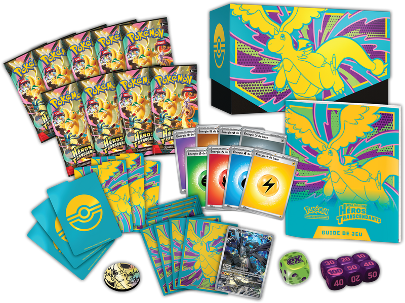 *Pre-Order* Pokémon - Mega Evolution: Héros Transcendants - Coffret Dresseur D'Élite - Français