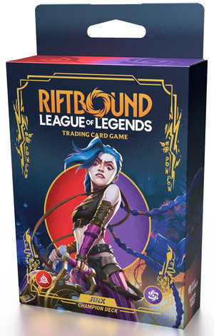 League Of Legends - Riftbound Origins - Jinx - Champion Deck