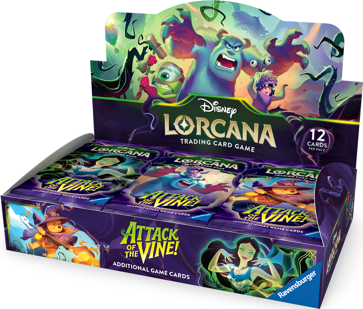 *Pre-Order* Disney Lorcana - Attack of the Vine! - Booster Box