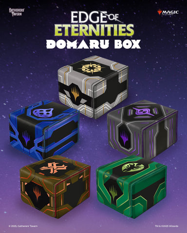 Gatherers Tavern - Magic The Gathering Edge of Eternities - Foil Domaru Deck Box (Choose Your Design)
