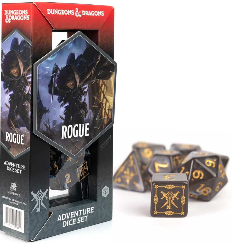 Dungeons & Dragons - Adventure Dice Rogue - Black