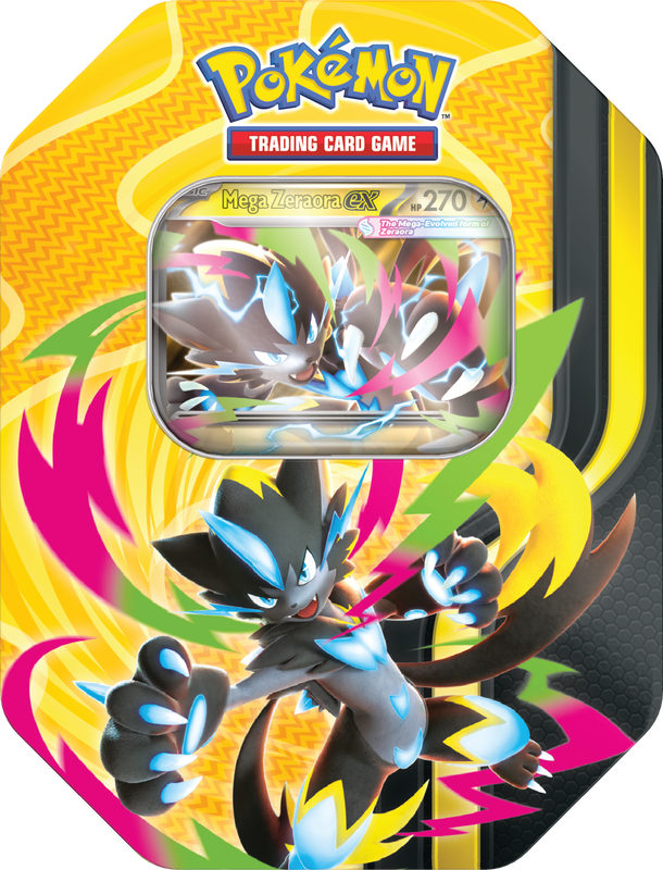 *Pre-Order* Pokémon - Mega Forces Tin - Mega Zeraora ex