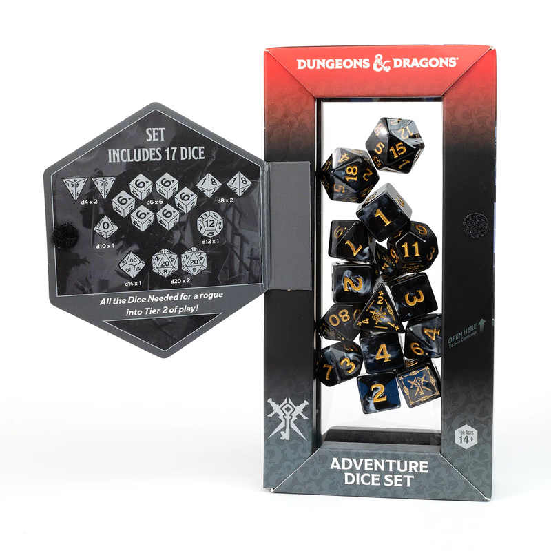 Dungeons & Dragons - Adventure Dice Rogue - Black