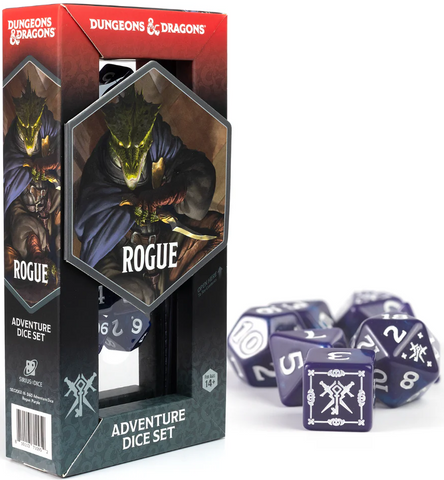 Dungeons & Dragons - Adventure Dice Rogue - Purple