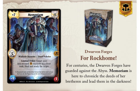 *Pre-Order* Warlords: Saga of the Storm - Into the Accordlands - Starter Deck (For Rockhome!)