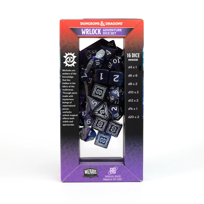 Dungeons & Dragons - Adventure Dice Warlock - Purple