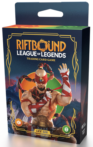 League Of Legends - Riftbound Origins - Lee Sin - Champion Deck