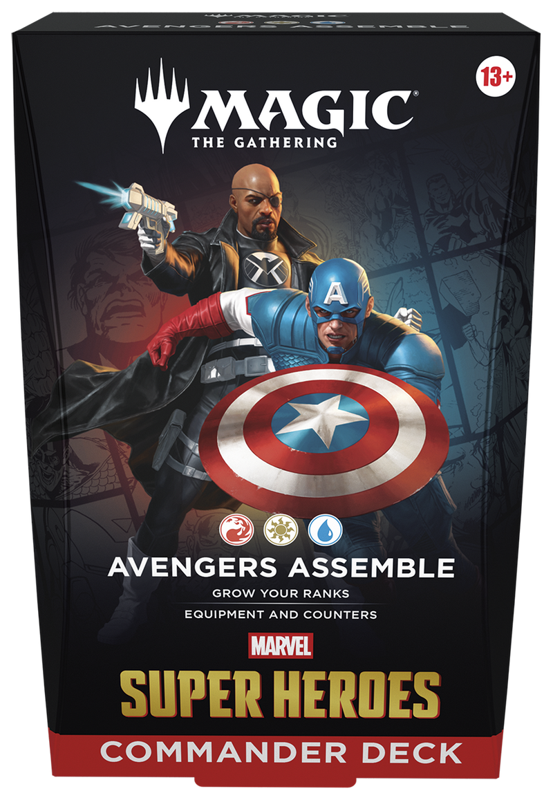 Magic The Gathering - Marvel Super Heroes Avengers Assemble - Commander Deck