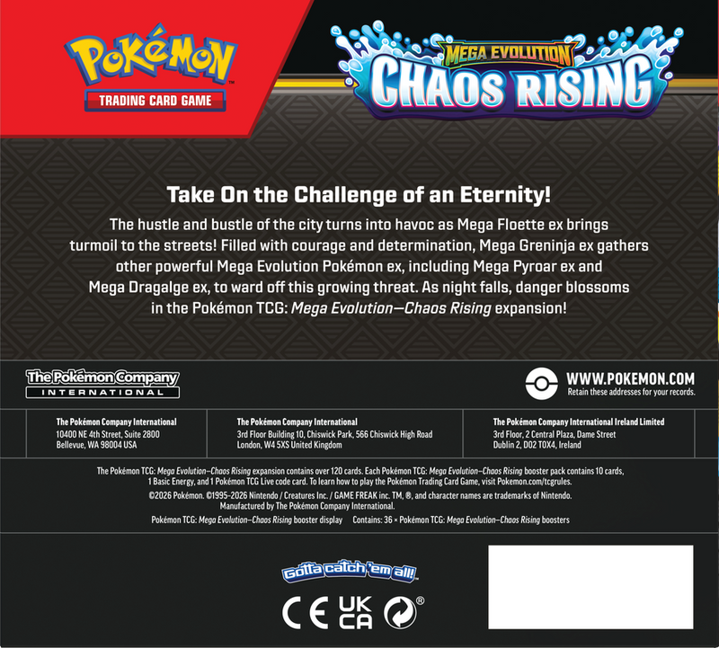 Pokémon - Chaos Rising - Booster Box