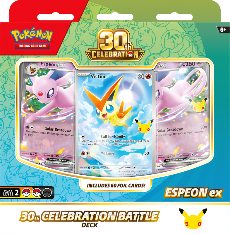 *Pre-Order* Pokémon - 30th Celebration - Espeon Ex Battle Deck